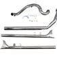 V-Twin 30-7076 Factory Sample True Dual Header with Fishtails Chrome