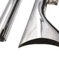 V-Twin 30-7076 Factory Sample True Dual Header with Fishtails Chrome