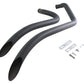 Wyatt Gatling 7945 black smooth radius exhaust pipe set for motorcycle exhaust systems