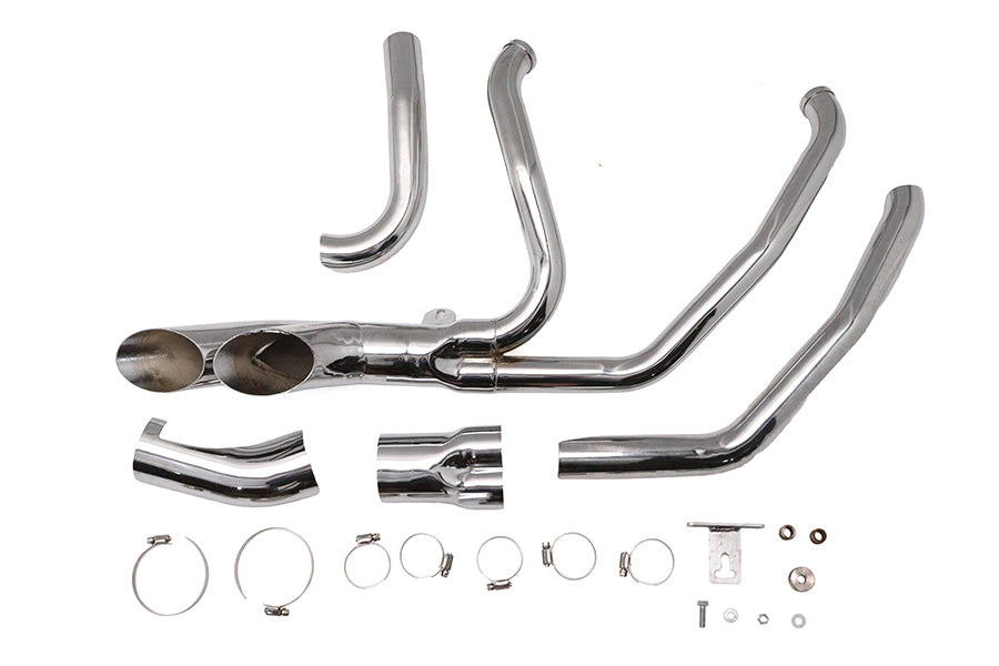 Wyatt Gatling 8092 Afterburner chrome exhaust system for motorcycles