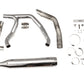 Wyatt Gatling 8098 Super Sport exhaust system in polished chrome finish