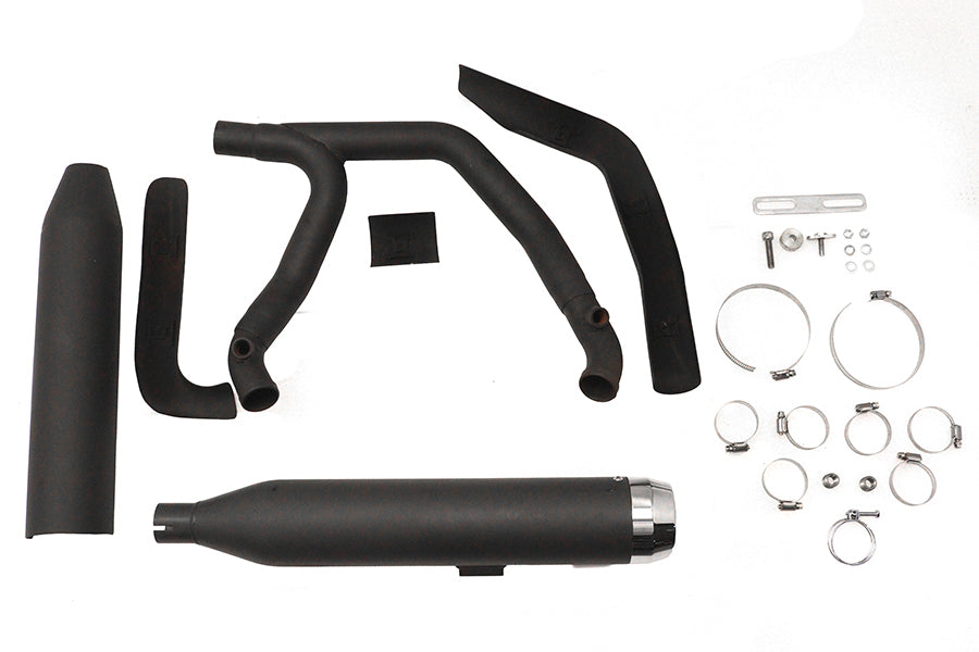 Wyatt Gatling 8106 Super Sport black exhaust system for motorcycles
