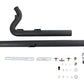 V-Twin 8116 black shotgun-style exhaust drag pipe set for motorcycles
