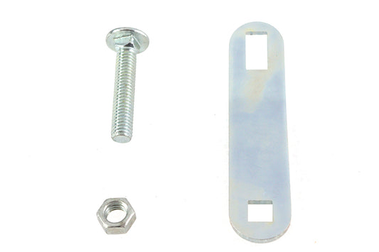 V-Twin 31-0077 solo seat front bracket, zinc-plated motorcycle seat hardware