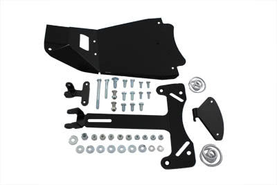 V-Twin FXD Solo Seat Mount Kit 31-0087 in black, motorcycle seat mounting hardware