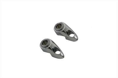 Chris Products 71037A chrome front turn signal mount bracket for motorcycle lighting