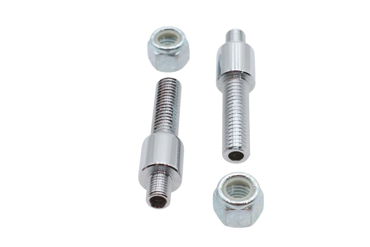 Chris Products 0495-2 rear turn signal threaded mount studs for motorcycle lighting