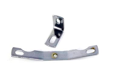 Paughco 741J Chrome Two-Piece Top Engine Mount, SKU 31-0257