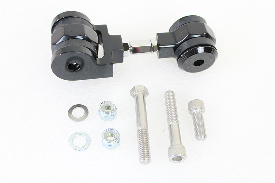 Wyatt Gatling 056229 top engine mount stabilizer kit in black, angled product view