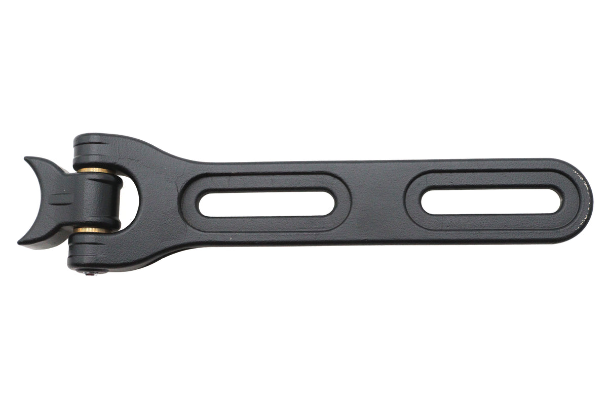 V-Twin 531062 Solo Seat Nose Hinge Assembly, Black