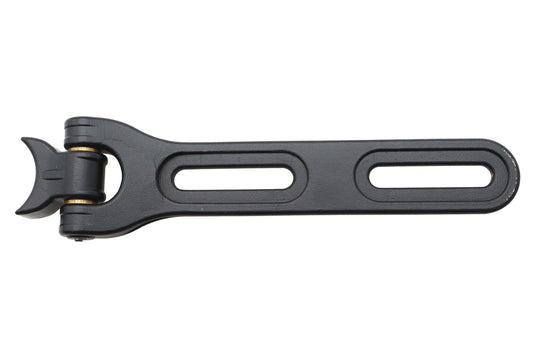 V-Twin 531062 Solo Seat Nose Hinge Assembly, Black