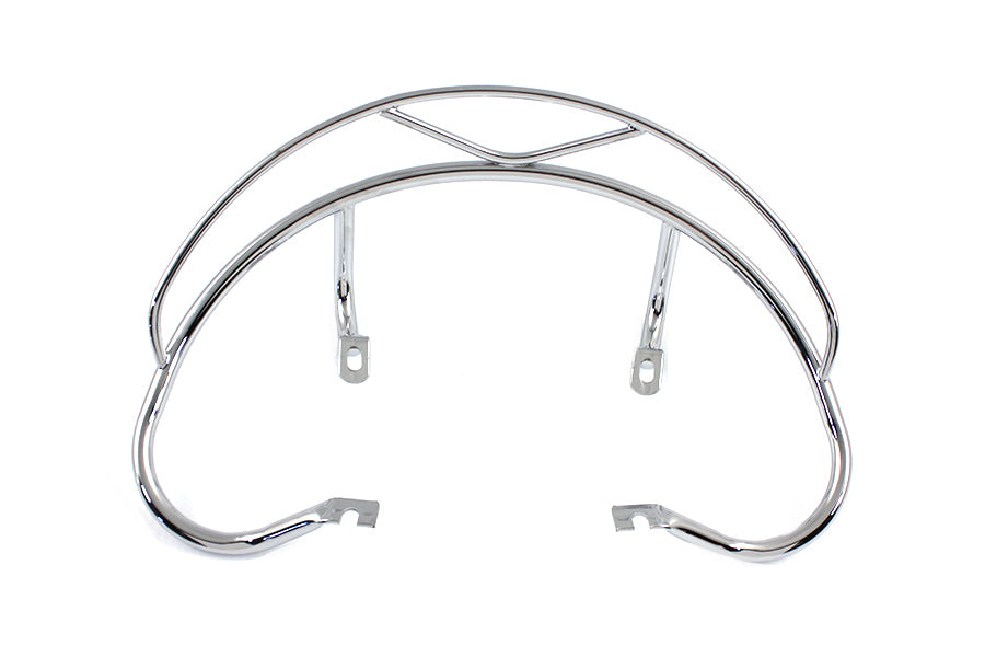 V-Twin Chrome Replica Seat Handrail for motorcycle seat and saddlebag, model 80001