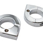 V-Twin 31-0696 chrome universal mount clamp set for 1-1/8 inch seat