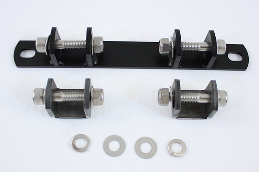 V-Twin 77002 dual seat shock mount kit for motorcycle seat and saddlebag installation