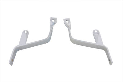Paughco 539CA chrome bullet style tail lamp bracket set for motorcycle lighting