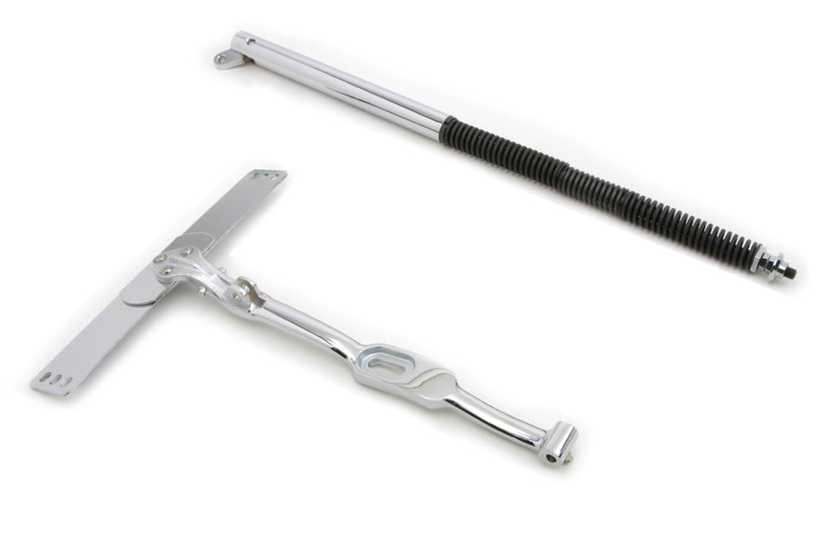 V-Twin 31-1341 45 chrome seat tee kit for motorcycle seat and saddlebag installation
