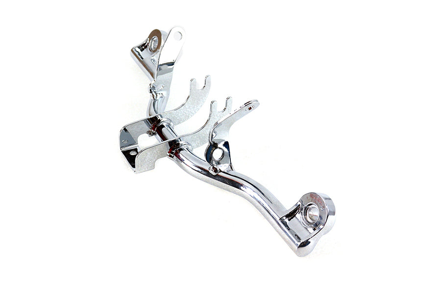 V-Twin 31-1774 chrome spotlamp bracket for motorcycle lighting systems