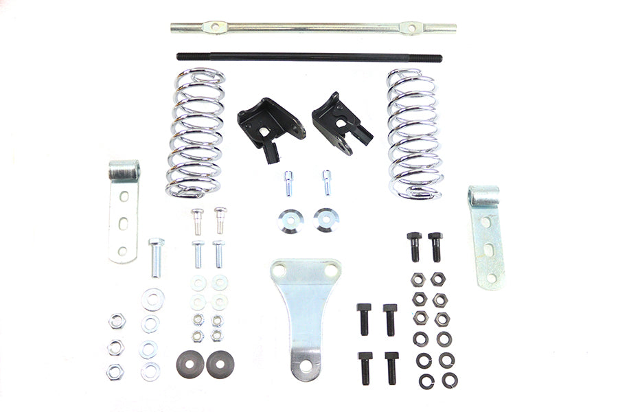 V-Twin 31-1795 auxiliary buddy seat spring kit for 1965-1968 Harley-Davidson FL/FLH motorcycles
