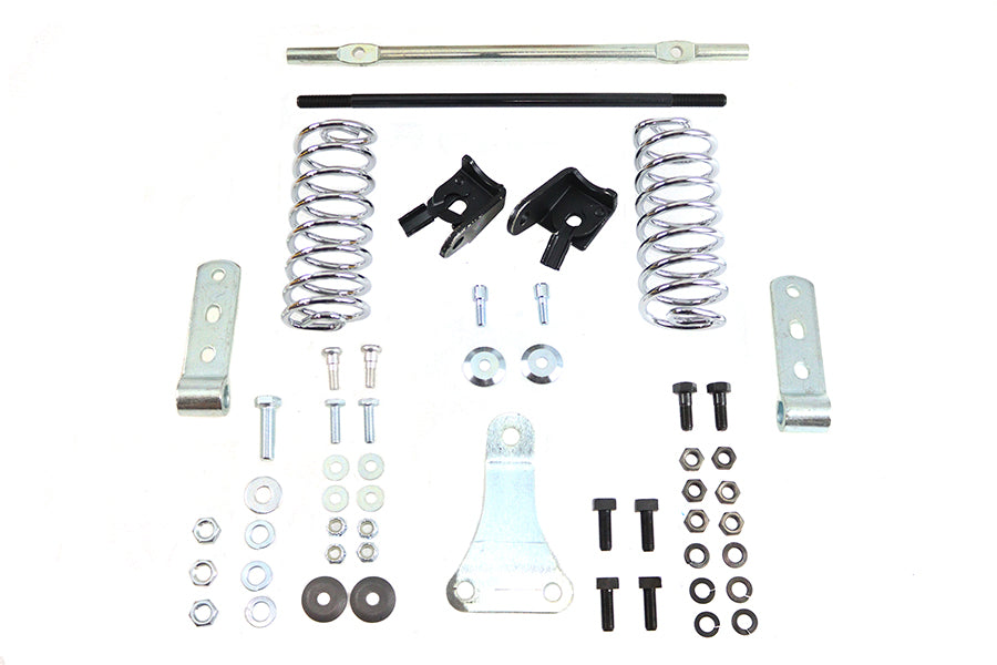 V-Twin Auxiliary Buddy Seat Spring Kit for 1965-1968 Harley-Davidson FL/FLH models