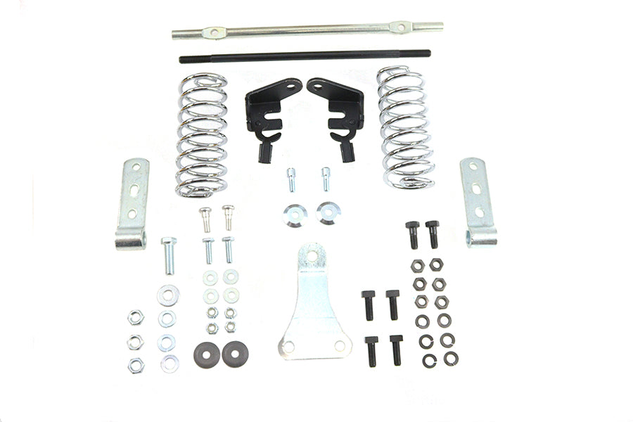 V-Twin Auxiliary Buddy Seat Spring Kit for 1965-1968 Harley-Davidson FL/FLH, part 31-1795