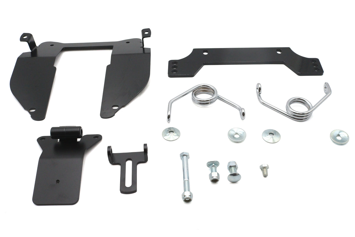 V-Twin M8 black solo seat mount kit for motorcycle, model 31-1811