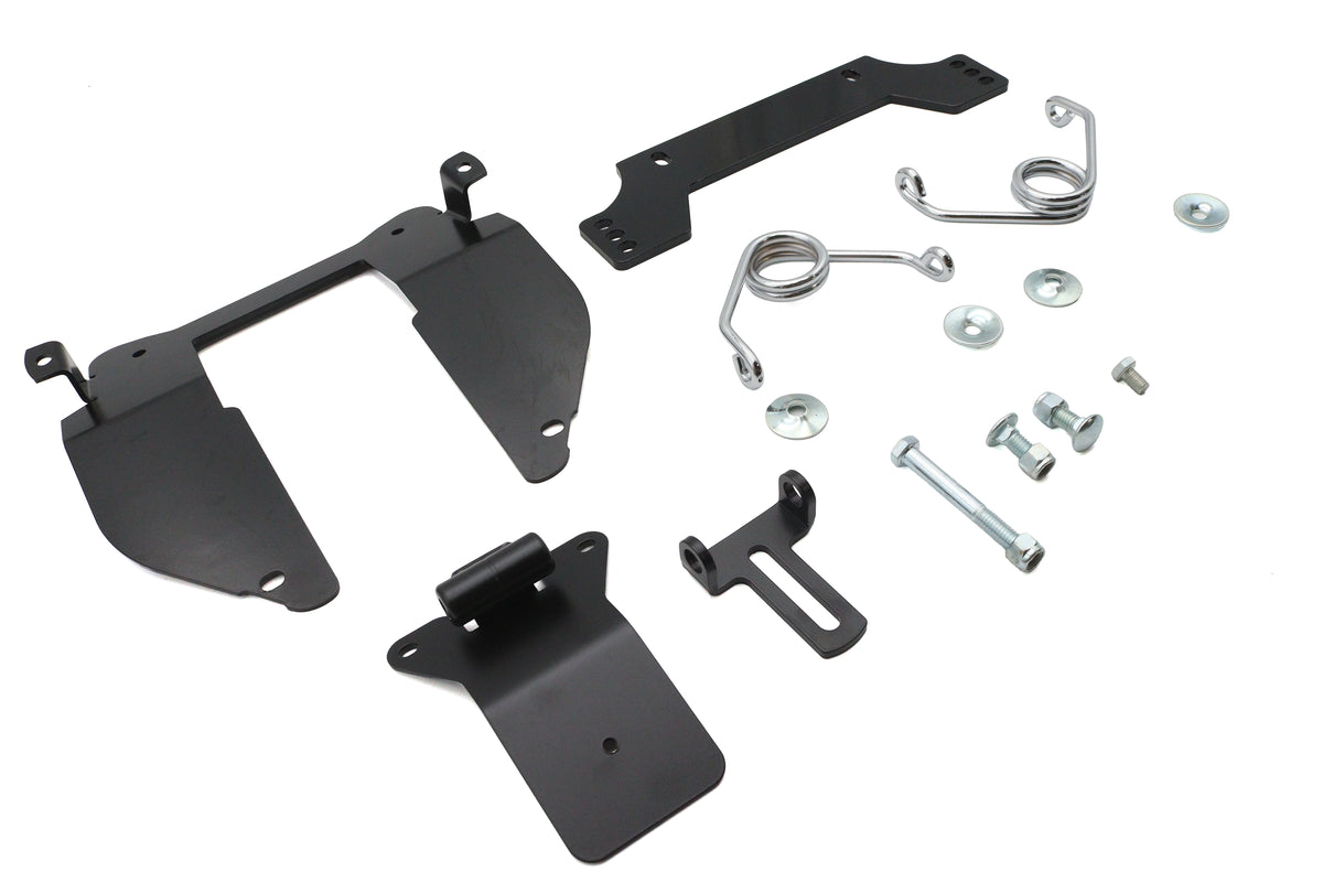 V-Twin M8 Solo Seat Mount Kit in black, model 31-1811, for motorcycle seat installation