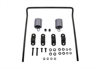 V-Twin black auxiliary seat spring kit for side valve motorcycles, model 31-3973