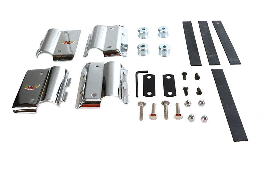 National Cycle KIT-CHK windshield mount kit for Harley-Davidson XL motorcycle windshield and sissy bar