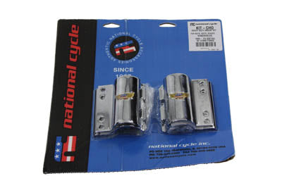 National Cycle KIT-CHO windshield mount kit for Harley-Davidson FX models, visible mounting hardware.