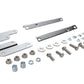 National Cycle chrome windshield mount kit for Harley-Davidson FL models, KIT-CHQ