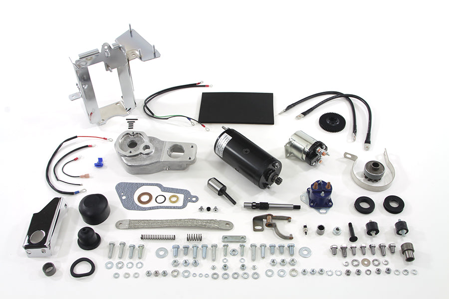 Volt Tech Prestolite black electric starter kit for Harley-Davidson XLH, model 32-0002
