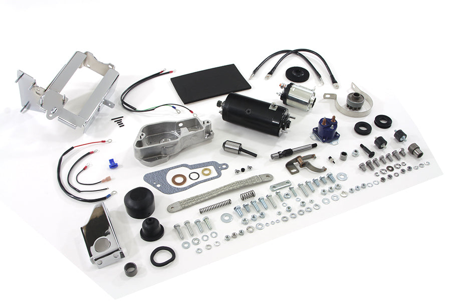 Volt Tech Prestolite black electric starter kit for Harley-Davidson XLH, model 32-0002