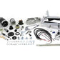 Volt Tech 32-0003 Hitachi black electric starter kit for Harley-Davidson XLH motorcycles