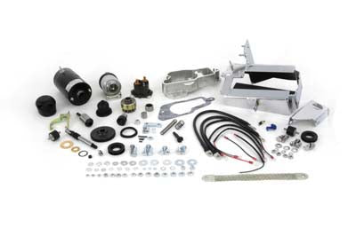 Volt Tech 32-0003 Hitachi black electric starter kit for Harley-Davidson XLH motorcycles