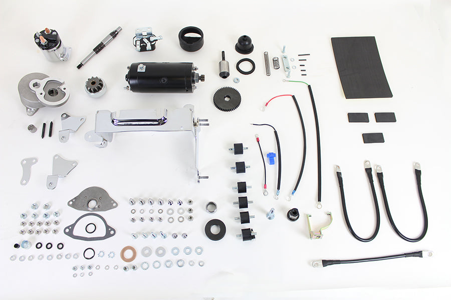 Volt Tech Prestolite Standard Electric Starter Kit, SKU 32-0005, electrical starter components setup