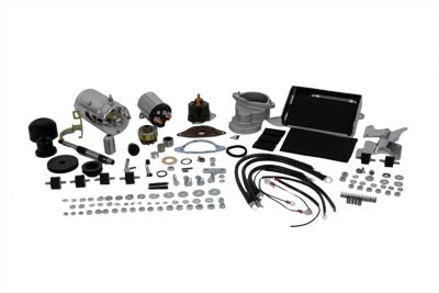 Volt Tech 32-0007 Hitachi chrome electric starter kit for 1971–1979 Harley-Davidson FXE