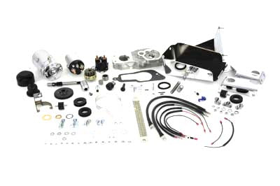 Volt Tech Hitachi chrome electric starter kit, model 32-0011, product image