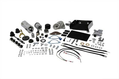 Volt Tech Prestolite chrome electric starter kit 32-0017 for 1980-1981 Harley-Davidson FLH