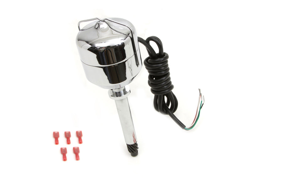 V-Twin V-Fire single-fire electronic ignition distributor, model 32-0072, black electrical component