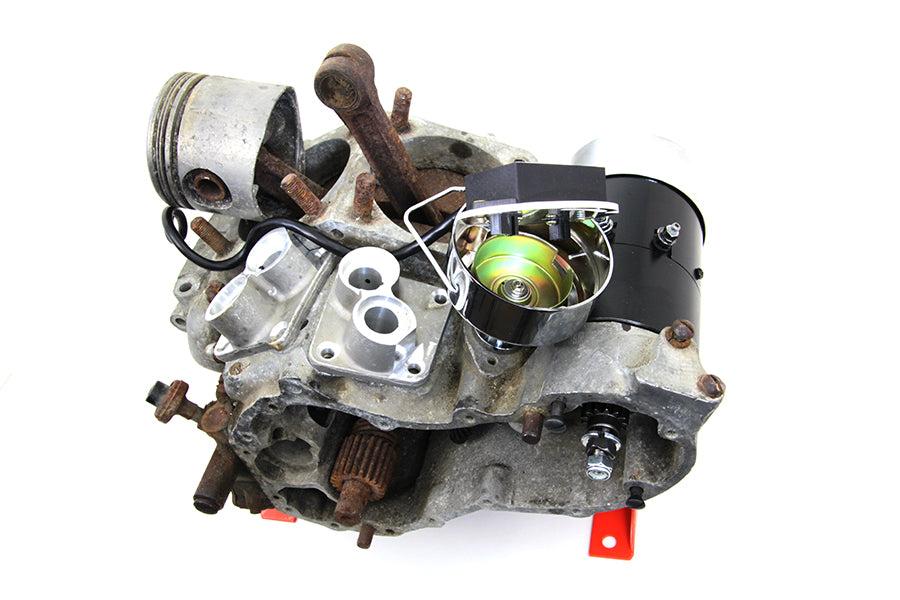 V-Twin V-Fire single-fire electronic ignition distributor, model 32-0072, black distributor assembly