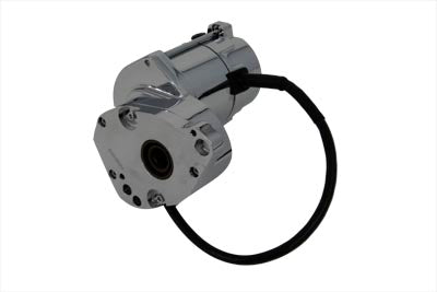 Ultima 70-230 Starter 1.4kW chrome electrical starter motor with polished metal housing