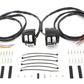 Volt Tech 371014 black handlebar control switch housing kit, motorcycle handlebar control component