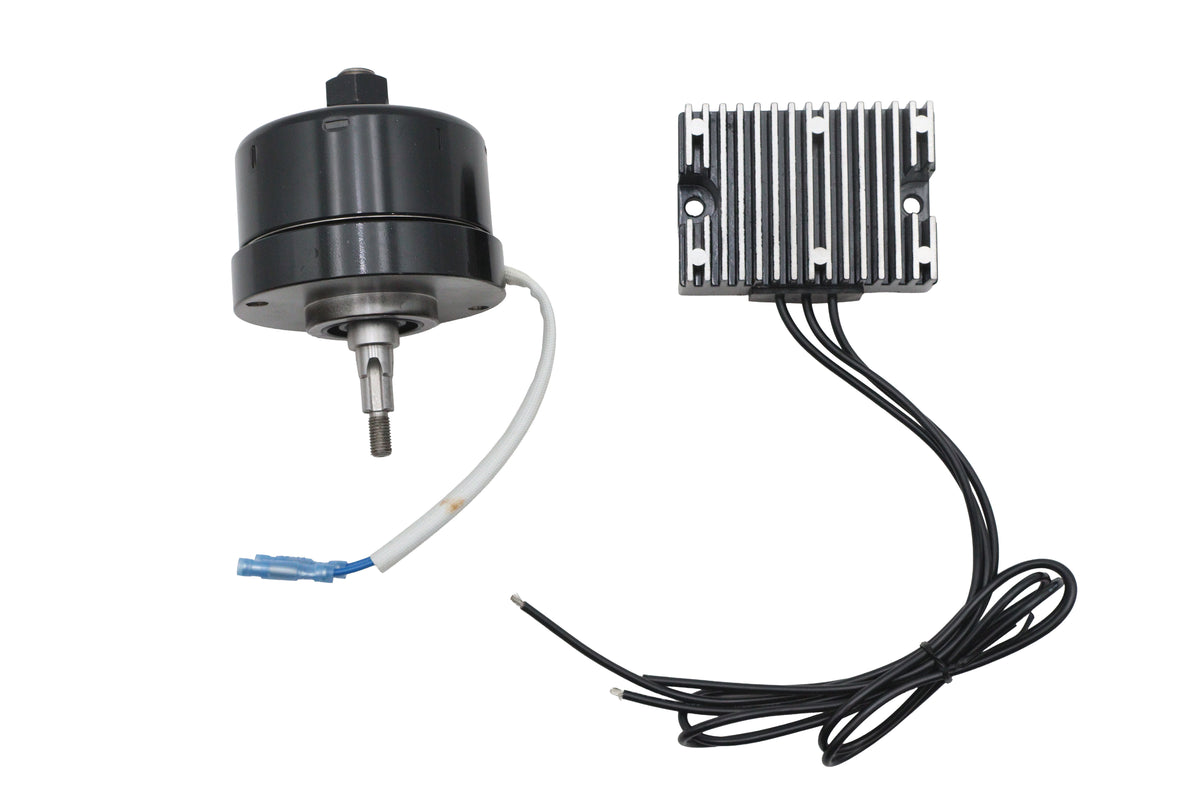 Volt Tech 32-0371 black 17 amp 12 volt alternator generator conversion kit-offsetof