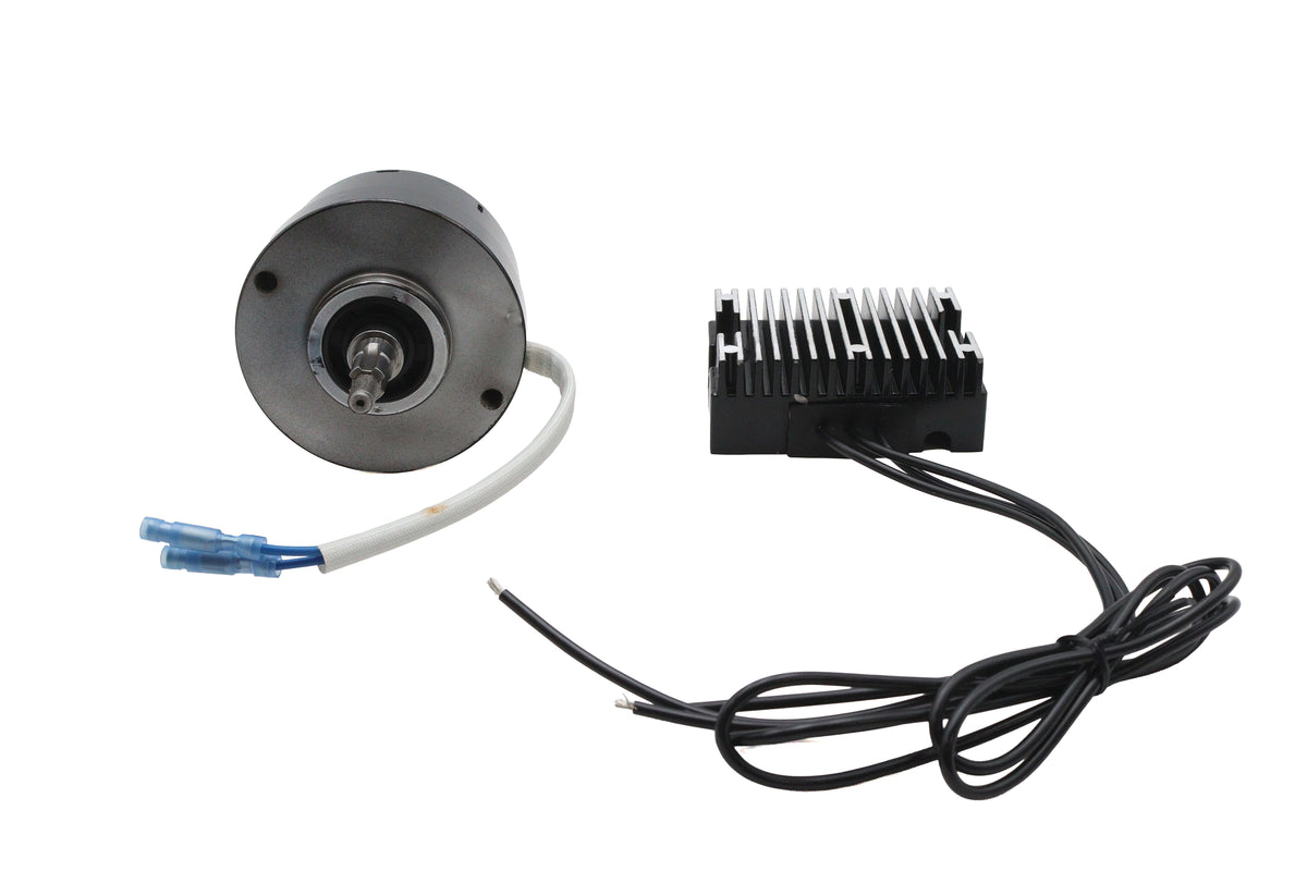 Volt Tech 32-0371 black 17 amp 12 volt alternator generator conversion kit