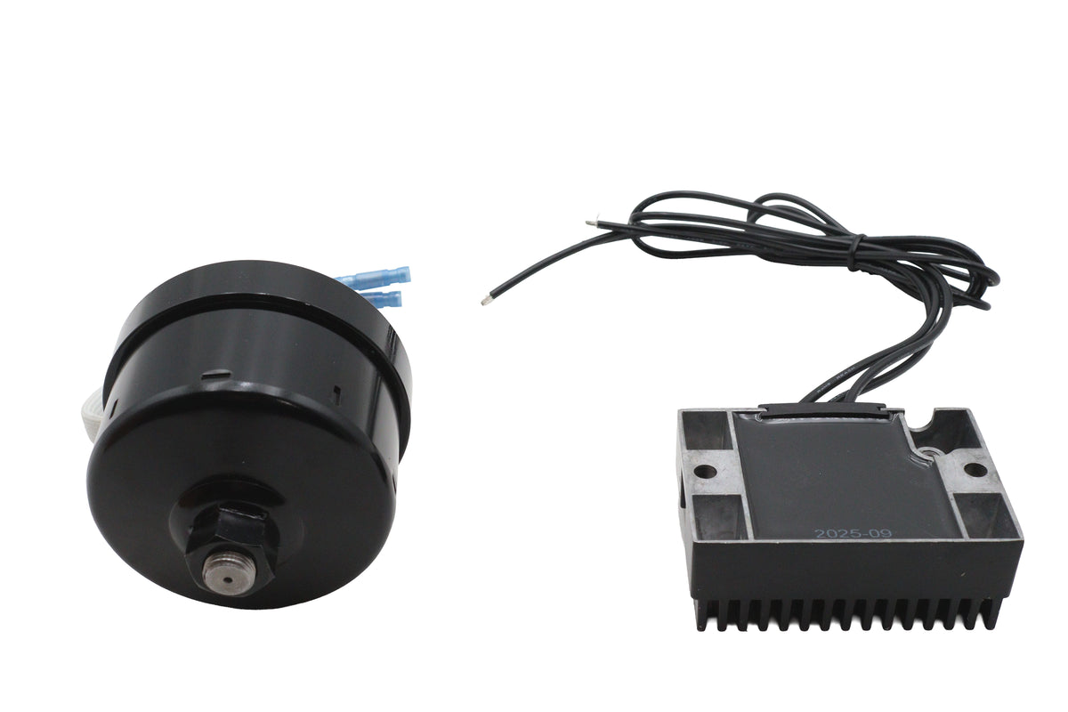 Volt Tech 32-0371 black 17 amp 12 volt alternator generator conversion kit