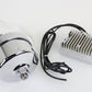Volt Tech 32-0372 chrome 17 amp alternator generator conversion kit for electrical systems