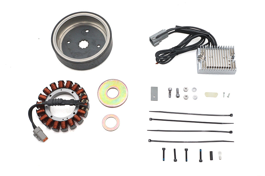 Volt Tech 32-0375 alternator charging system kit, 38 amp electrical component package