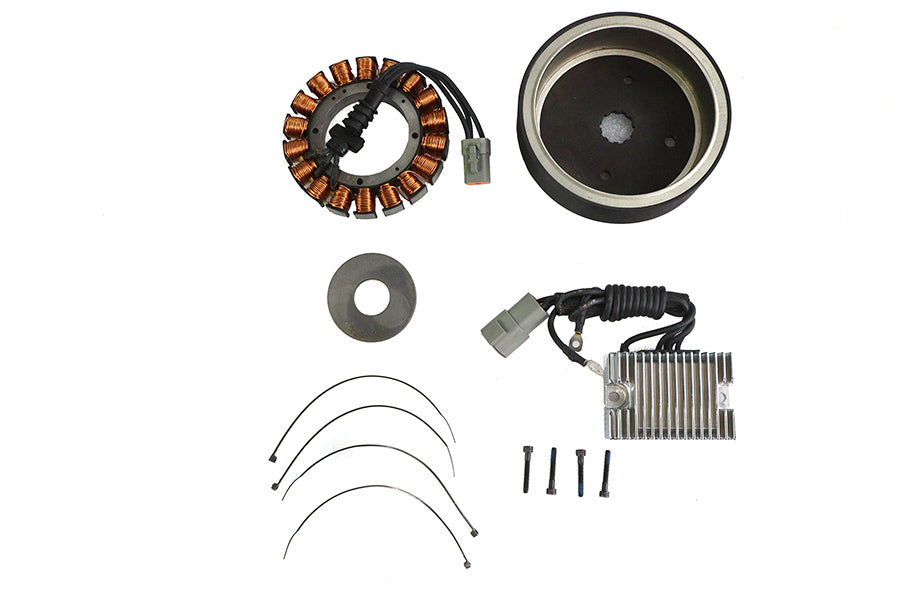 Volt Tech 32-0388 alternator charging system kit, 38 amp electrical component set
