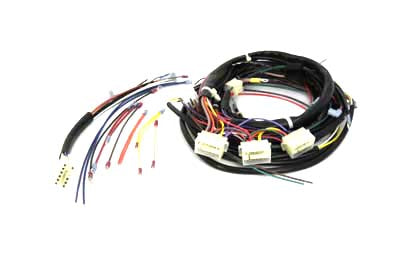 V-Twin 32-0456 Builders Wiring Harness for 1989-1990 motorcycles, electrical wiring assembly package