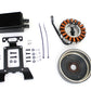 Volt Tech 29900028A-BLACK alternator charging system kit, 54 amp, black electrical component set